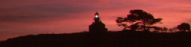 Lighthouse at Sunset